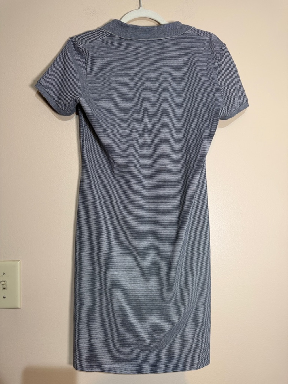 Lacoste blue Striped Polo Dress - Picture 5 of 5